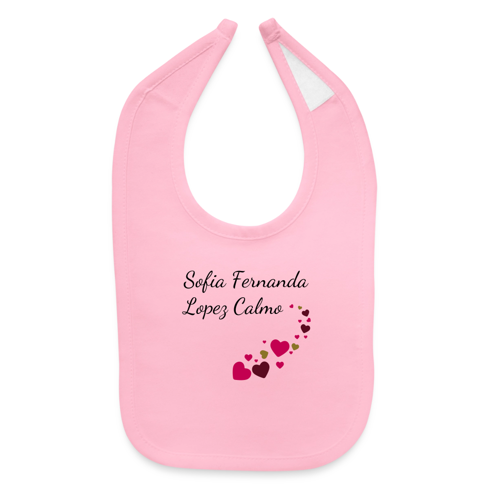 Baby Bib - light pink